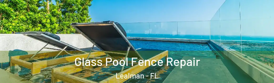  Glass Pool Fence Repair Lealman - FL